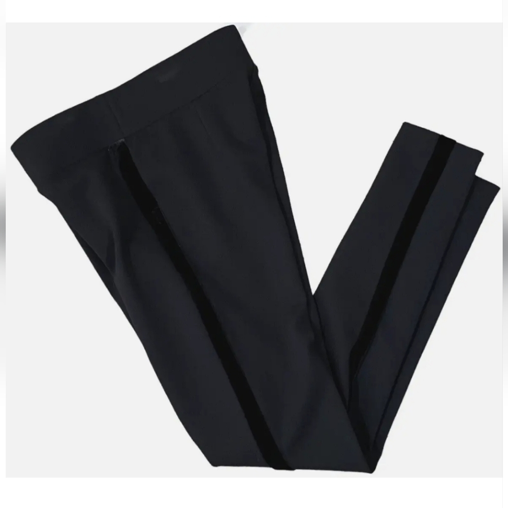 LOFT Pull On Legging Pant w/ Velvet Tuxedo Stripe